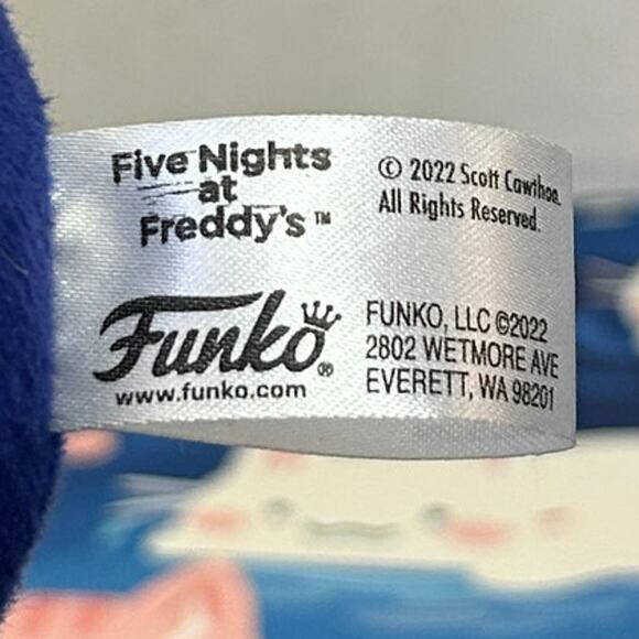 Five Nights at Freddy's Balloon Freddy Plush Funko 2022 Stuffed Animal Toy FNAF - Picture 5 of 11